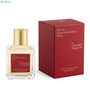 메종프란시스커정 MAISON FRANCIS KURKDJIAN 메종 프란시스 커정 바카라 루쥬 540 센티드 바디 오일 70ml, 메종 프란시스 커정 바카라 루쥬 540 센티드 바디 오, 1개