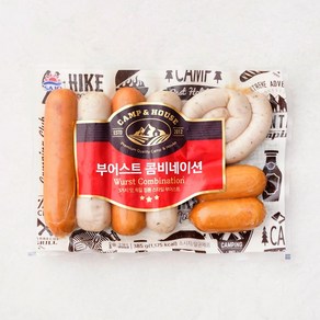 [메가마트]사조대림 부어스트 콤비네이션 프랑크 소시지 385g, 1개