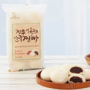 [이옥래 안흥찐빵] 흰찐빵 (50g), 50g, 30개