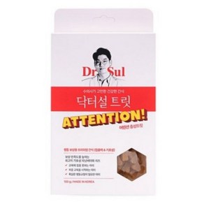 닥터설 트릿 어텐션, 피넛버터 + 치즈 + 닭고기 혼합맛, 1개