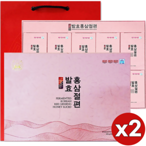 동진제약 발효 홍삼절편, 2박스, 200g