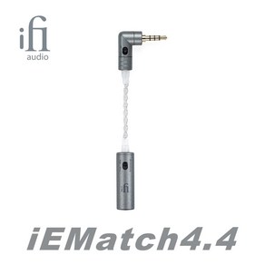 IFi iEMatch +/4.4 무손실 헤드폰 임피던스 매칭기 소음 감소 감쇠기 이퀄라이저 2.5 3.5 ~ 4.4mm 헤드폰 어댑터, 2.iEMatch