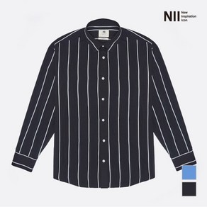 NII 남성 오버핏 스트라이프 셔츠 NNXNLVF8466