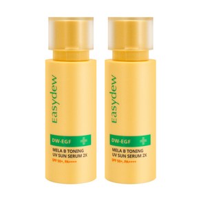 이지듀 멜라 비 토닝 UV 선 세럼 2X 40mlX2개 한가인 선세럼 선크림, 2개, 40ml