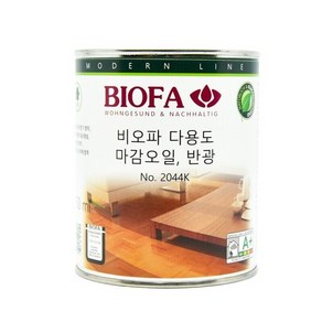 비오파 다용도 마감오일 2044k 반광 750ml, 1개