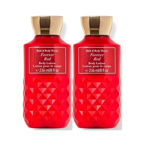 Bath and Body Works 포에버 레드 바디 로션 세트 여성용 선물 226.8g(8온스) - 2팩 (포에버 레드)117673