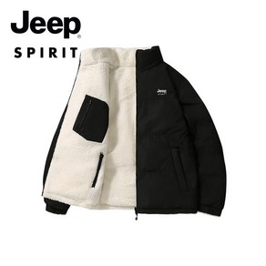 JEEP SPIRIT 남성 겨울 리버시블 패딩 점퍼 남자 플리스 잠바 후리스 재킷 JPHJ04A1020