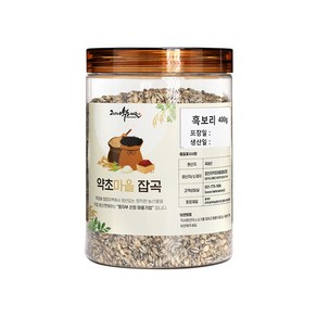 증안리약초마을 토종 햇 흑보리 쫀득한 블랙푸드 검정보리 2024년산, 1개, 400g