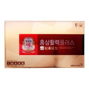 한국인삼공사 정관장 홍삼활력 플러스 40ml x 30개입 1박스