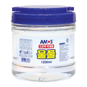 아모스 PVA 물풀 1200ml 벌크대용량