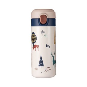 딜러 판타지 포레스트 보온텀블러 MLH8959, 블루, 350ml, 1개