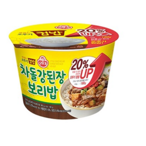 오뚜기 차돌 강된장 보리밥 컵밥, 280g, 6개