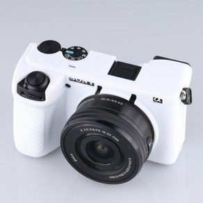 고무 실리콘 카메라 케이스 커버 스킨 소니 a6700 카메라용 A6700, 3) WHITE, 1개