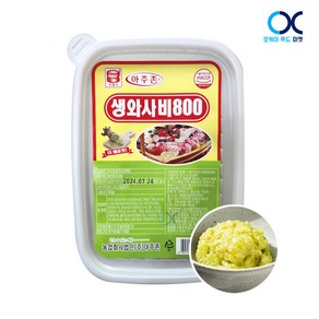 우리승진식품 아주존 도시락 생와사비 800 아주존 303 도시락생와사비, 1개, 800g