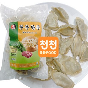 대신푸드몰- 중국현지식 부추 돼지고기소 냉동 찐만두 550g, 1개