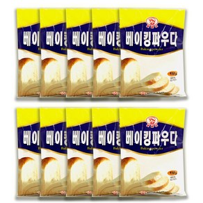 식용베이킹소다 탄산수소나트륨 식소다 달고나 제과 제빵용, 150mg, 10개