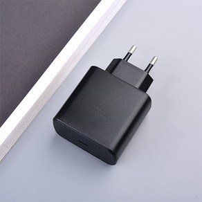 충전기 삼성 갤럭시 S20 S22 노트 10 플러스 울트라 5G A91 A80 S21 + 용 초고속 충전 EP-TA845 45W, [05] Black EU Only, 05 Black EU Only, 1개