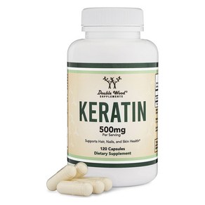 더블우드 Keatin 500mg 캡슐, 120정, 1개