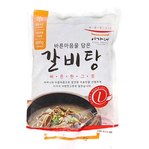 이가네 [유통기한] 갈비탕 600g, 2개