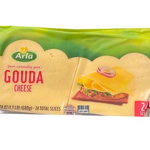 ARLA 알라 고다 슬라이스 치즈 680g 아이스팩 포장