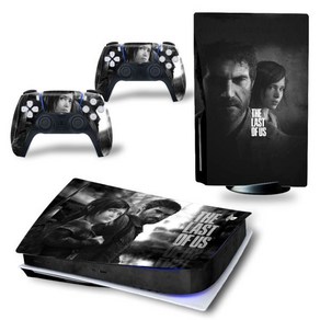 The Last of Us Pat 2 PS5 디스크 패턴 스킨 스티커 데칼 더 많은 사용자 정의 패턴 PS5 디지털 에디션 콘솔, 1개, 없음, 1) Disc Edition-4846