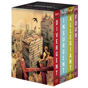 (영문도서) Divergent Anniversary 4-Book Box Set: Divergent Insurgent Allegiant Four Paperback