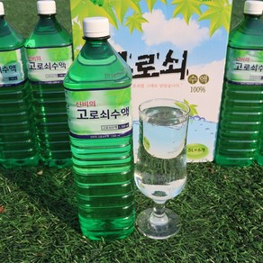 지리산 고로쇠 직접채취 1.5L*6병 12병 정직한 고로쇠 수액 고로쇠 물, 12개, 1.5L