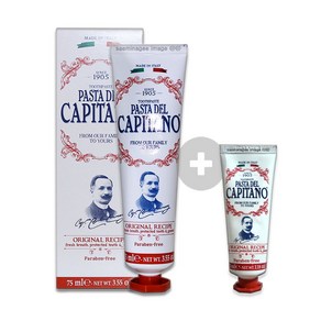 이탈리아 카피타노 치약 오리지날 레서피 75ml+25ml, 1개
