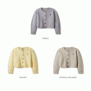 후아유 여성 스티브 보카시 케이블 가디건 / Steve Bokasi Cable Cardigan WHCKE4T23F 17