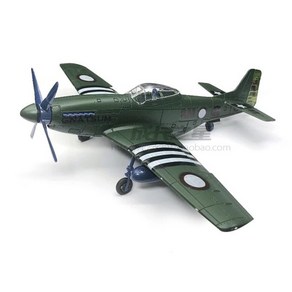 비행기모델 프라모델 항공기 148 mustang p-51d 전투기 4d 조립 미국 wwii p51 접착제 프리 6 색 분리 빠른 부과 장난감 항공 여객기 피규어, 초록, 1개