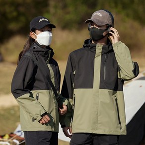 아워리빙 마스킹쉘 후드 남녀공용 경량 집업 바람막이