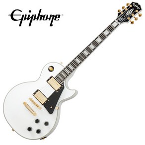 [Inspired By Gibson] Epiphone Les Paul Custom - Alpine White / 에피폰 레스폴 커스텀 (EILCAWGH1)