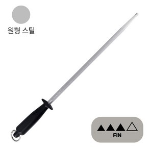 피셔바고인 P2030D 프랑스 야스리 35cm (14인치 파인컷), 1개, 블랙