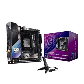 ASRock Z890I Nova WiFi Intel CPU Coe Ulta(LGA1851) Z890 DDR5 Mini-ITX 마더보드 대응 칩셋