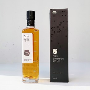 초산정 오곡명초 천연발효 한상준 식초 520ml 3년숙성