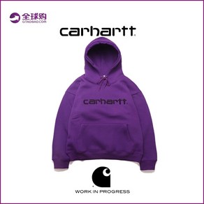 Carhartt Carhart 클래식 수 놓은 플러시 까마귀 재킷 재킷 남자와 여자의 조수 브랜드 느슨한 스웨터