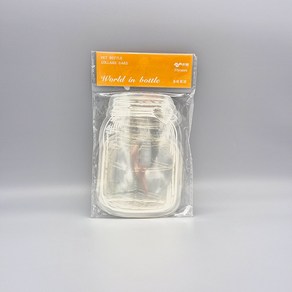 DIY 책갈피 만들기세트 20P 유리병모양, 본상품선택, [쀼샵] DIY 책갈피 만들기세트 20P 유리병모양, 1