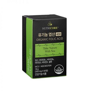 뉴트리코어 엽산 노케스템 WCS 300mg 60정 (2개월)