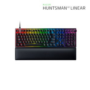 레이저 Huntsman V2 US 유선키보드, 블랙, RZ03-03930300-R3M1, 일반형