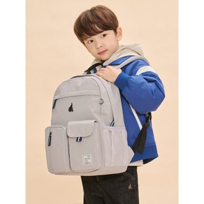 {100%정품 }빈폴 책가방 키즈 [BEANPOLE KIDS] 고학년 투포켓 베이지 (BI51D4U51A)