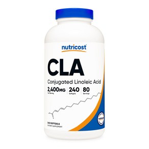 뉴트리코스트 CLA 2 400mg 소프트젤 글루텐 프리