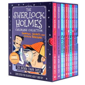 [동네서점] 국내 당일발송 Shelock Holmes 셜록홈즈 세트 / 1 2 3 시즌 별 구매 가능 / 영어원서 음원제공, 시즌1 (보라색) - 10권