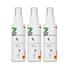 [잡스]아쿠아 가드 모기 진드기 기피제 100ml(IR3535), 100ml, 3개