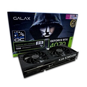 갤럭시 갤럭시 GALAX 지포스 RTX 4070 2X V2 D6X 12GB