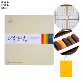 화과방 오색양갱 양갱 선물세트 쇼핑백포함, 630g, 1박스