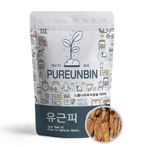 푸른빈 유근피 느릅나무 뿌리 껍질, 300g, 1개