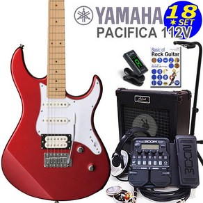 YAMAHA PACIFICA112VM RM ZOOM G1XFou 야마하 퍼시피카 일렉트릭 기타 초보자 세트, 1개