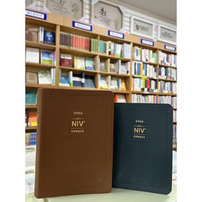 개역한글 NIV 한영해설성경 소/특중 단본 색인 잉키블루/브라운