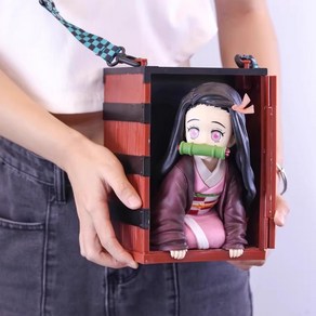 귀멸의칼날 카마도 네즈코 대형 피규어 HM, 대형 네즈코와 상자, 1개