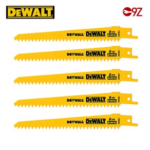 디월트 DW4851-KR 컷쏘날 6인치 6TPI 5pcs 석고플런지, 5개